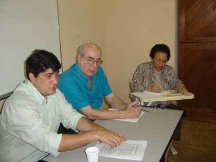 Professores universitários recebem Zaff