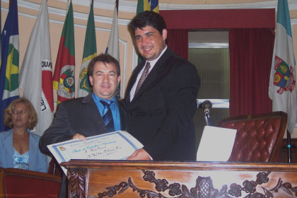 Paulo Grando é cidadão niteroiense